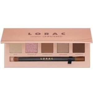 LORAC unzipped unfiltered palette with brush​